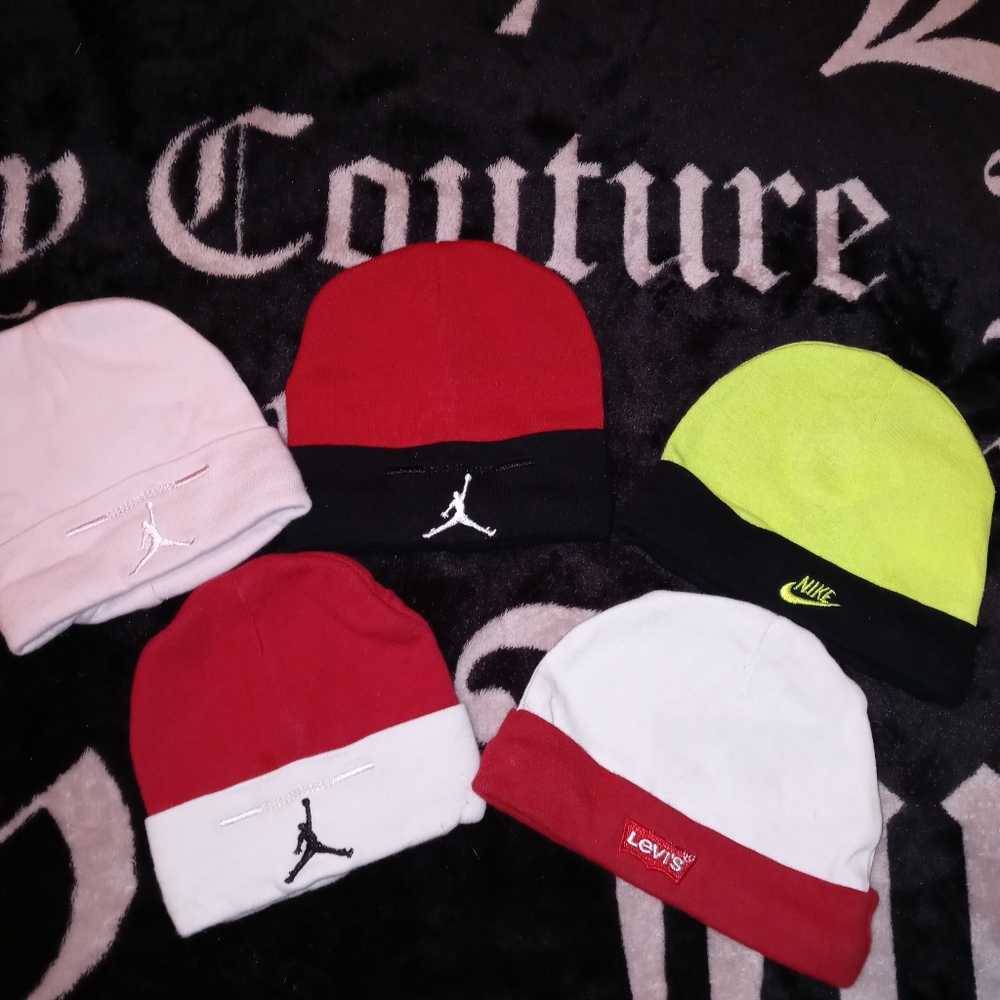 Baby Hats Various Brands. Nike Jordan